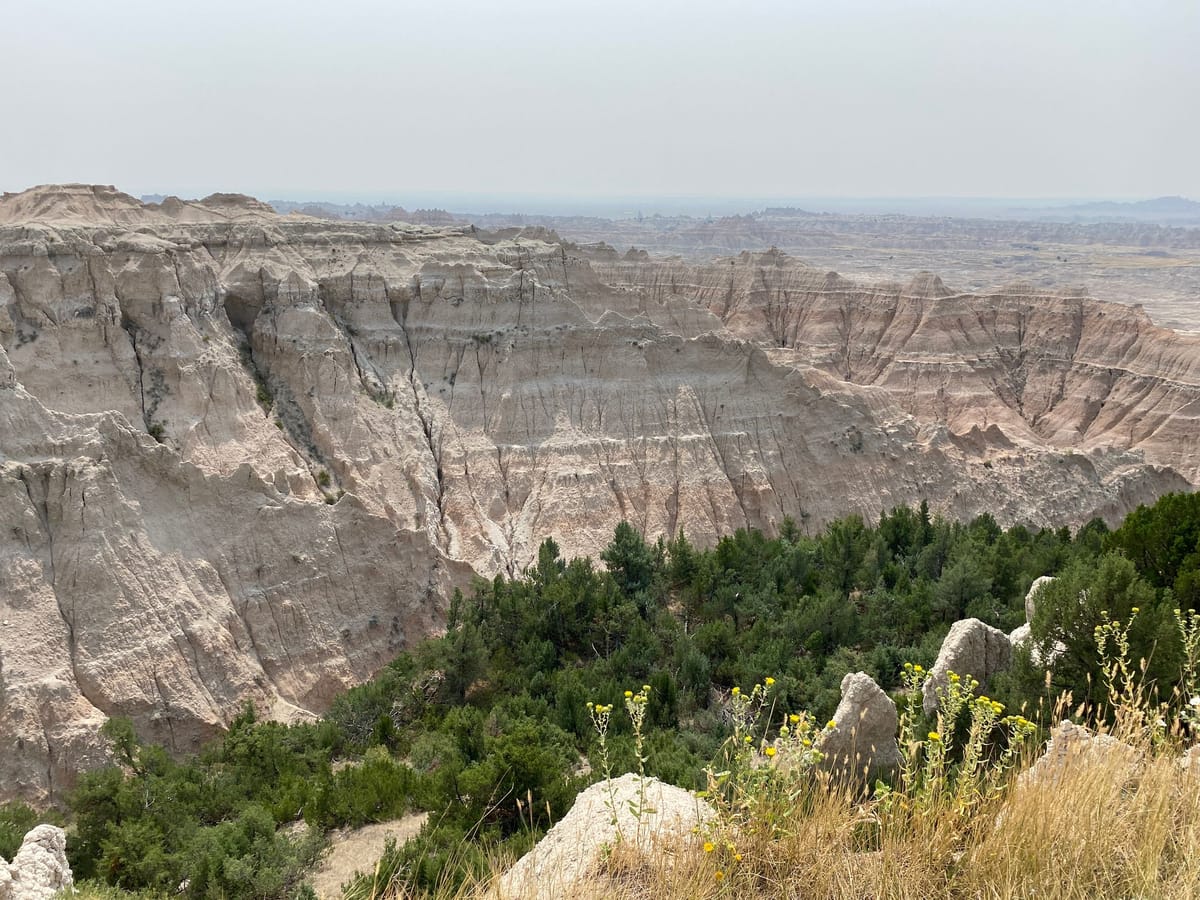 Visiting Badlands National Park Post feature image