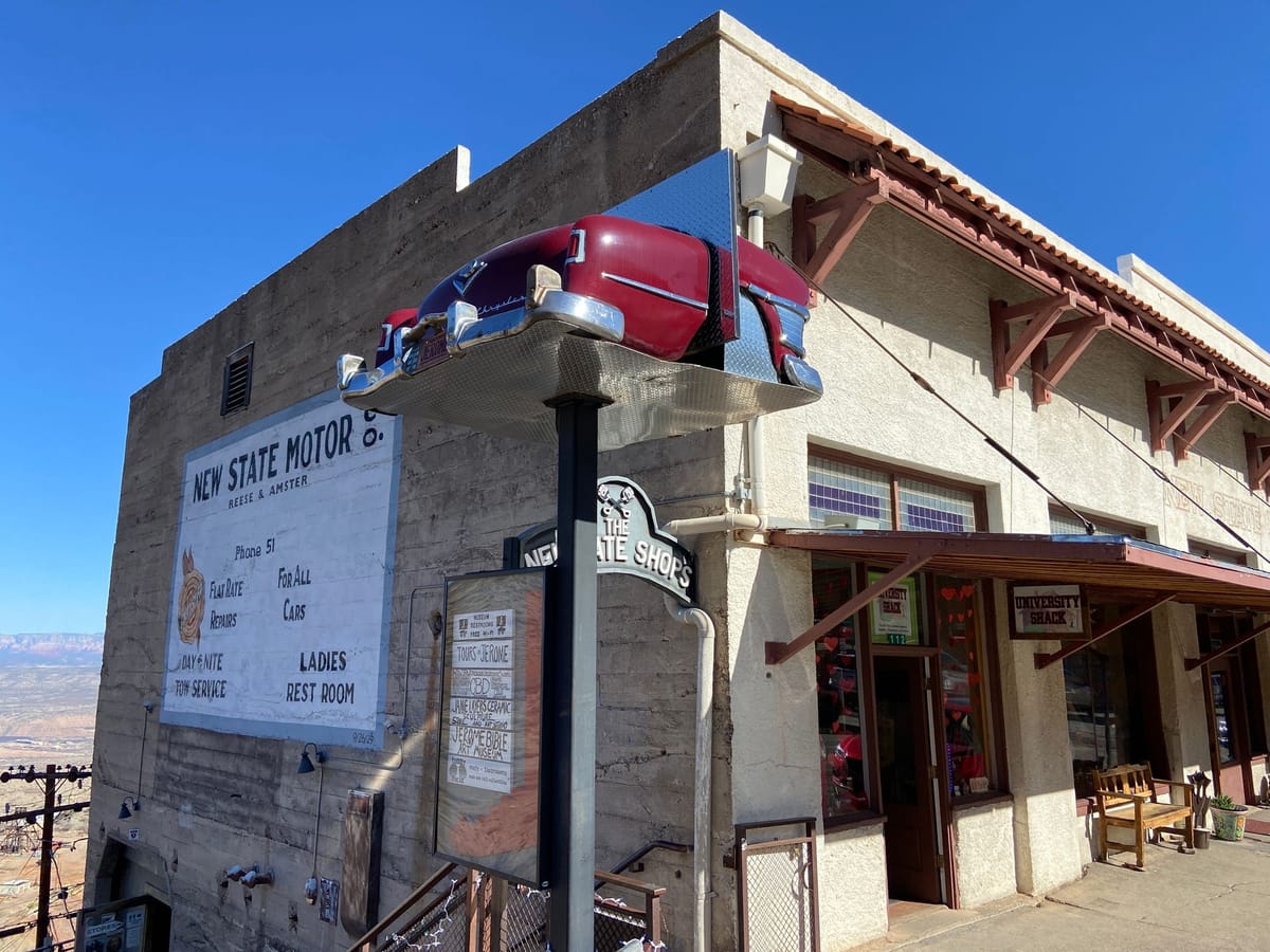 Visiting Jerome, Arizona. A Cool Hippy Town. Post feature image