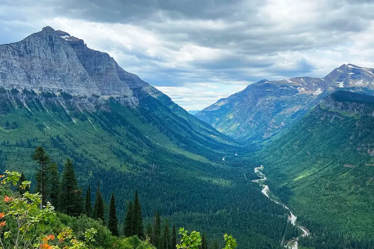 Visiting Glacier National Park. Post feature image