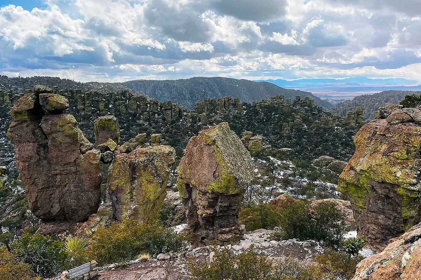 Visiting Chiricahua National Monument in Arizona. Post image